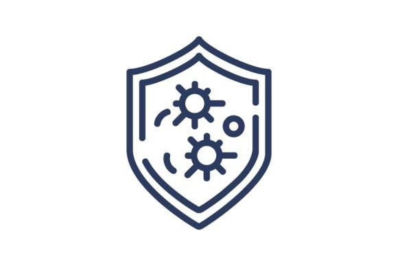 Download Antivirus Protection Thin Line Icon. Flu - Protection Collection