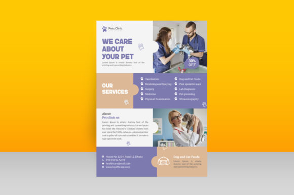 Download Vet Clinic Flyer Design - Design Collection